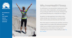 Desktop Screenshot of innerhealthfitness.com
